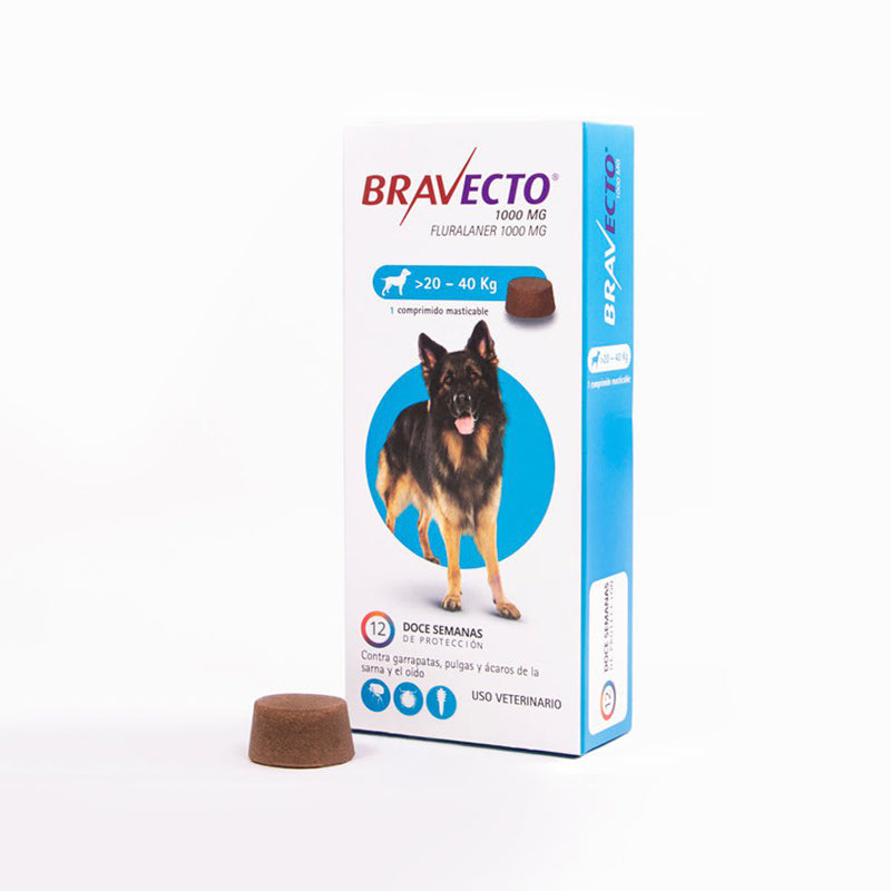 Bravecto 20 a 40 Kg