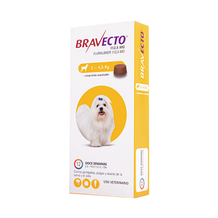 Bravecto 2 a 4.5 kg