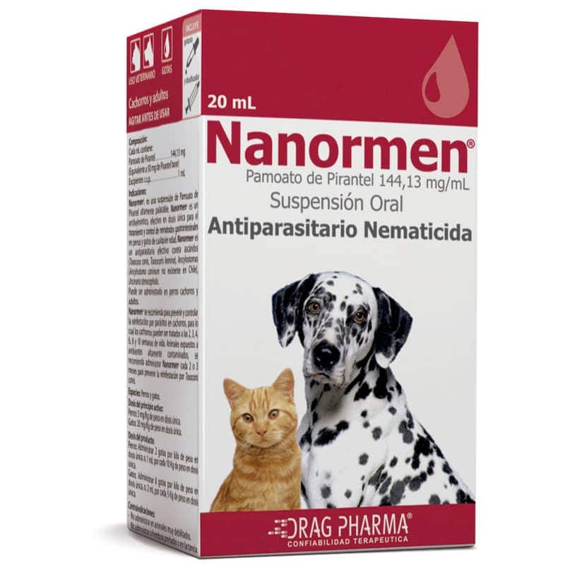 Nanormen Antiparasitario Perros y Gatos 20ml