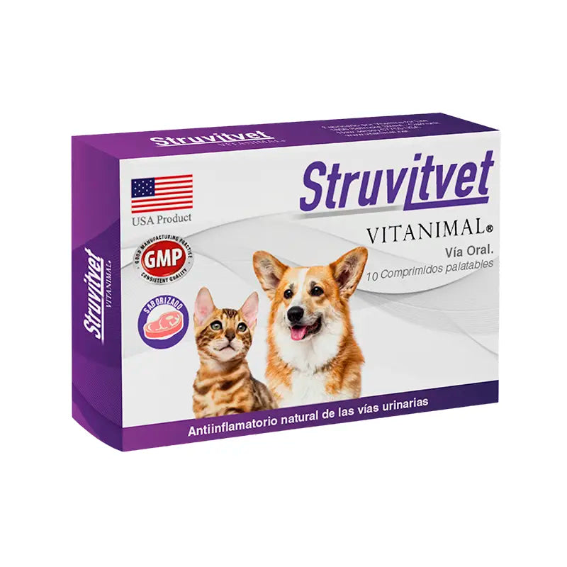 Struvitvet Perro y Gato