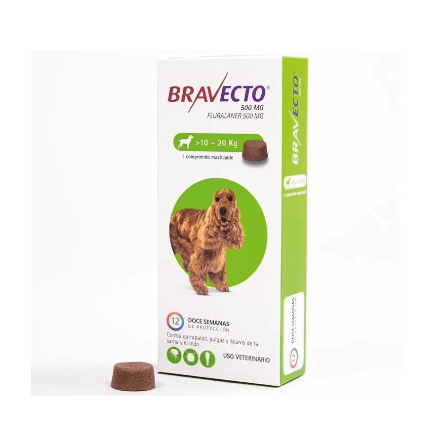 Bravecto 10 a 20 kg