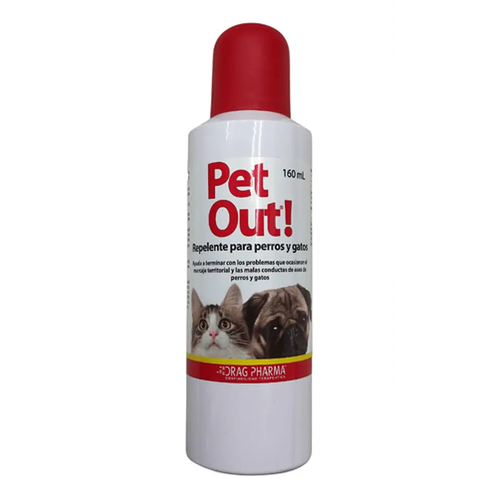 Repelente Perros Y Gatos Pet Out Spray