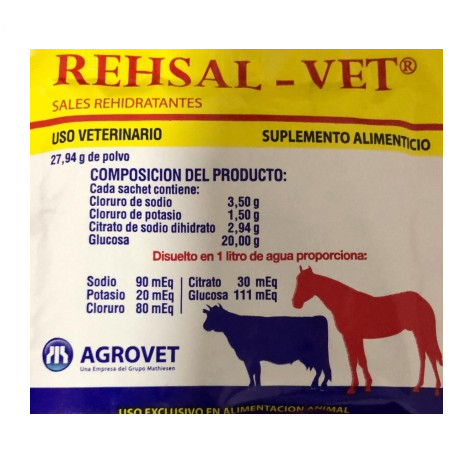 REHSAL VET Sales rehidratantes Perro y gato